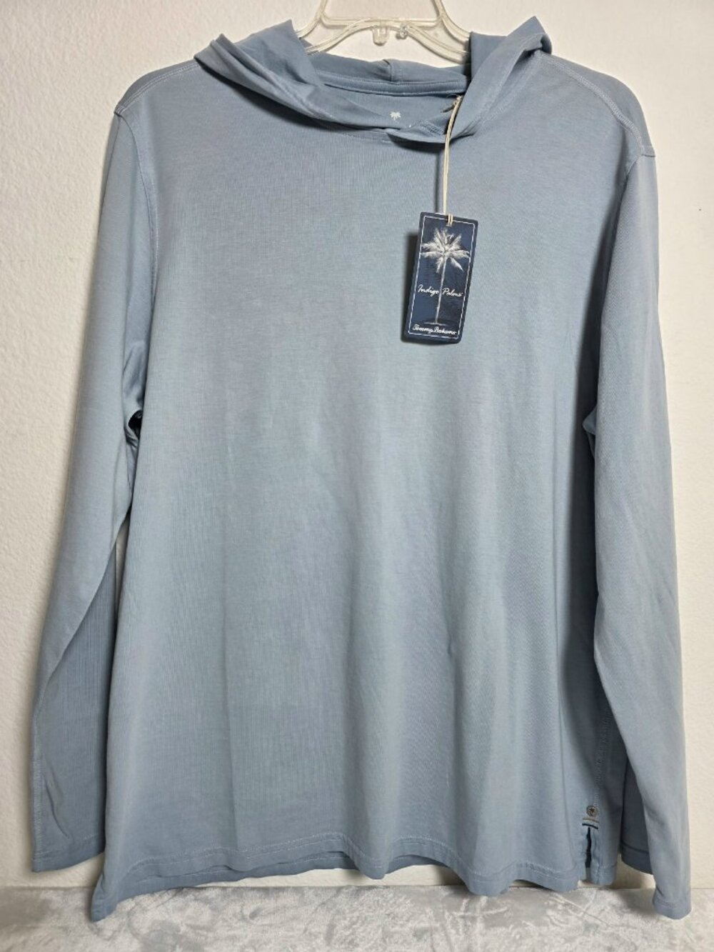 Tommy Bahama Indigo Palms long-sleeve performance hoodie sz Large New